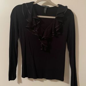 Lauren by Ralph Lauren ruffle top